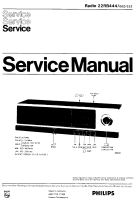 Philips - 22-RB-444-Service-Manual 